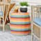 Household Essentials 18" Woven Storage End Table